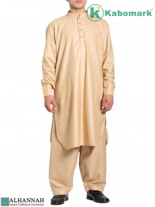 Men’s Salwar Kameez – Tan | me874