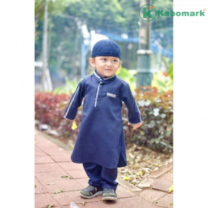 0-24 months Abayas for Muslim boys ADHIPA with kopiah (prayerhat)