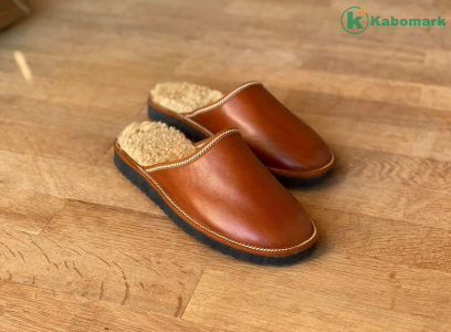 Men’s Sheepskin Slippers | Winter Slippers | Fur Slippers | Handmade | Gift For Men |